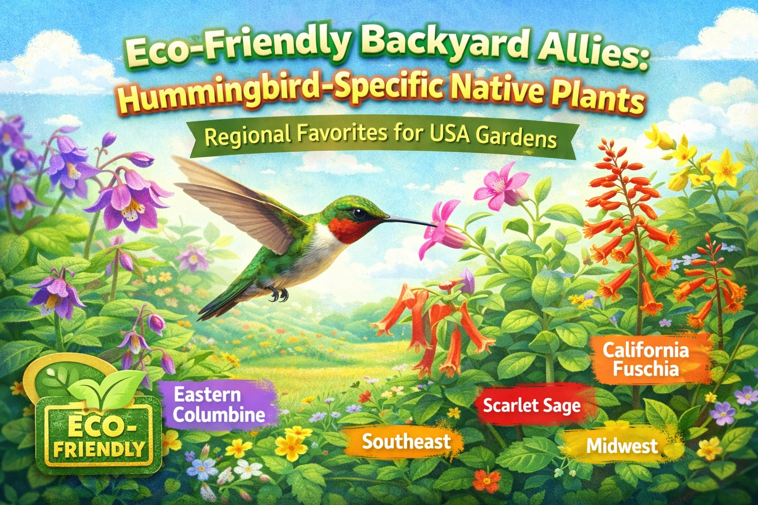 humming bird and the ecosystem