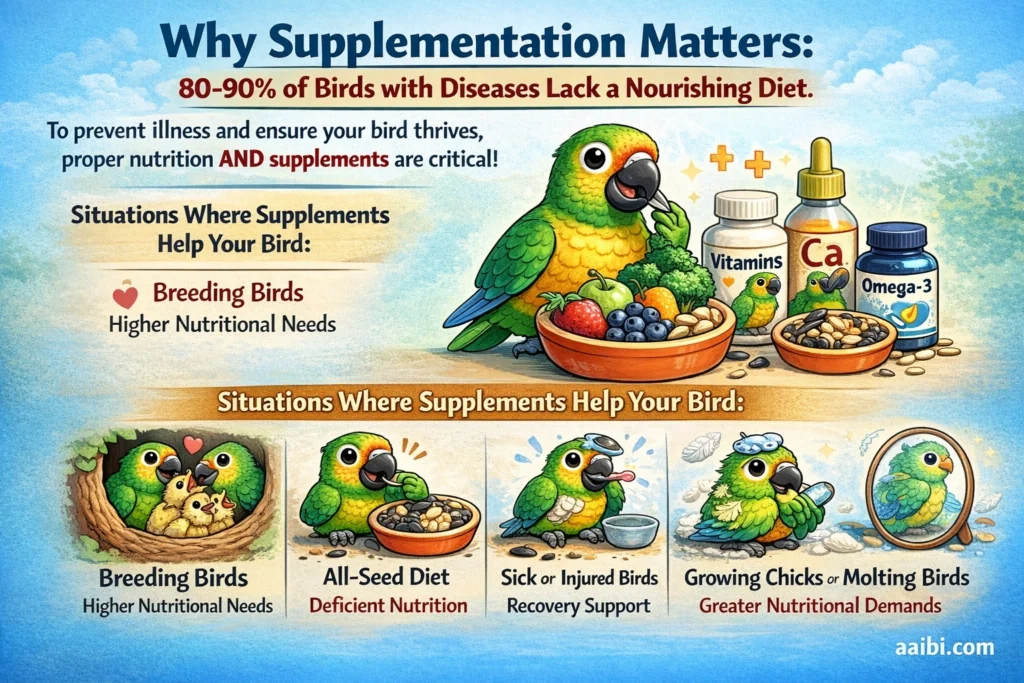 supplements for birds