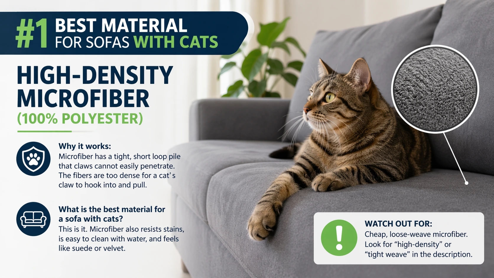 micro fiber for cat upholstery