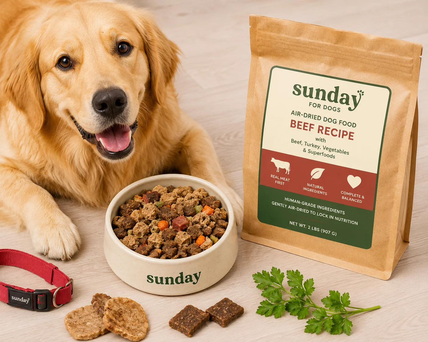 sunday dog food