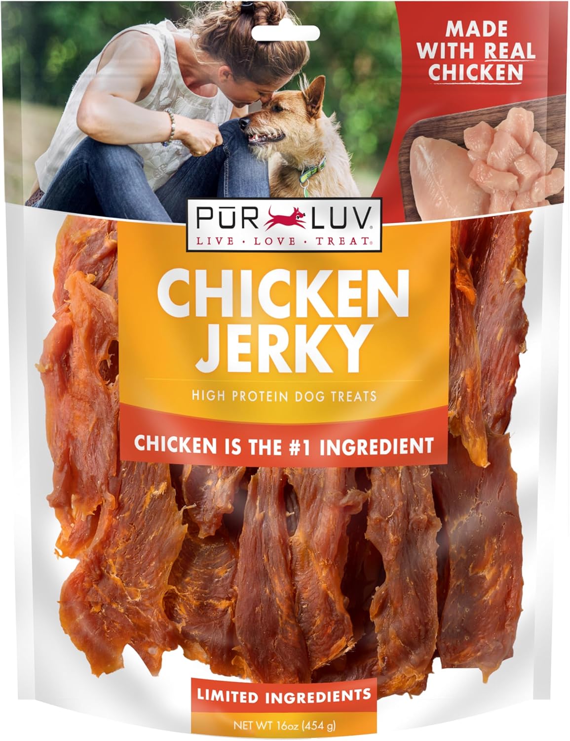 Dog eating healthy