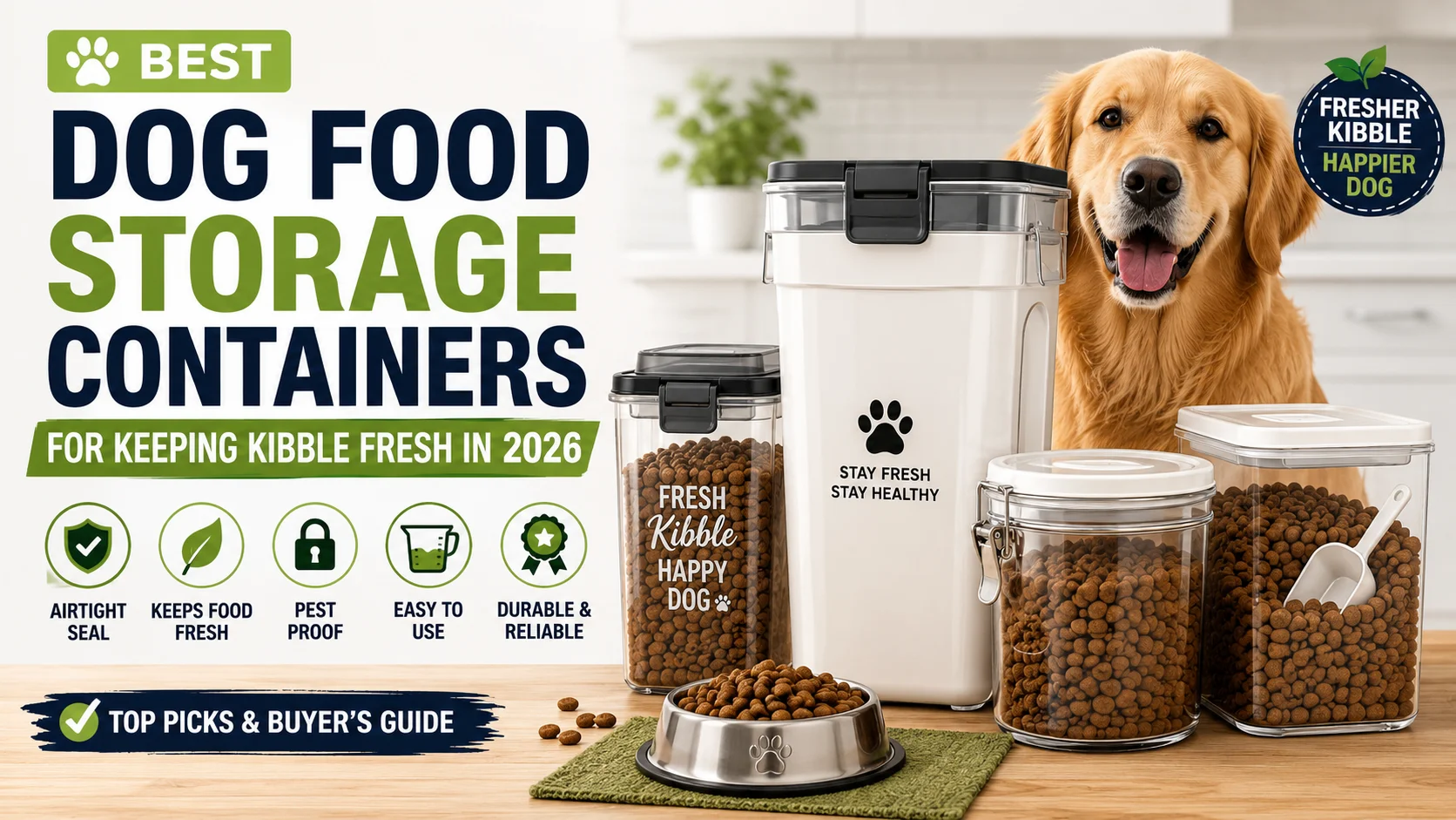 kibble storage container